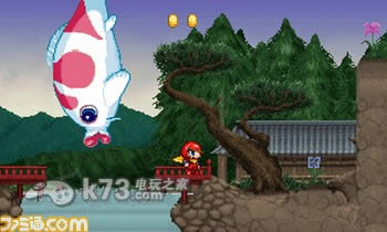 3ds 忍者茶茶丸君 樱花公主与火龙的秘密日版(暂未上线)-忍者茶茶丸君