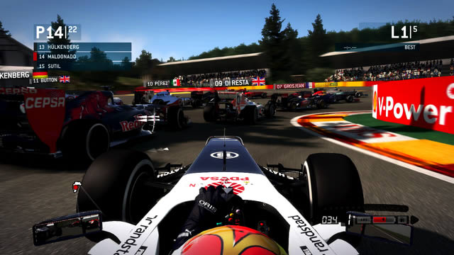 PS3《一级方程式赛车2013》日版下载