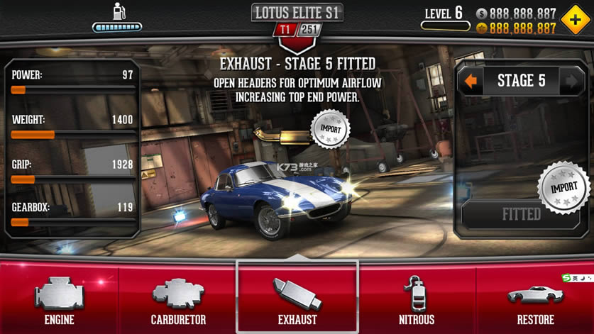 CSR经典赛车破解版-CSR经典赛车无限金币版下载v3.0.3CSR Classics