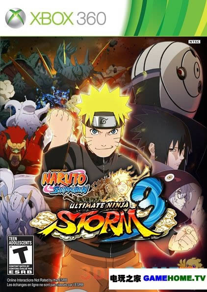 Xbox360《火影忍者:究极风暴3》英文版下载