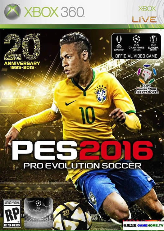 XBOX360《实况足球2016（Pro Evolution Soccer 2016）》欧版锁区光盘版ISO下载