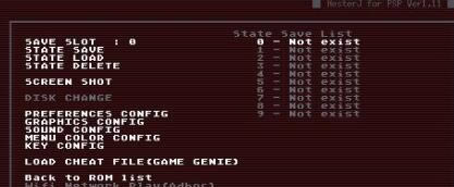 FC模拟器NesterJ PSP for CN mapper v0.3下载