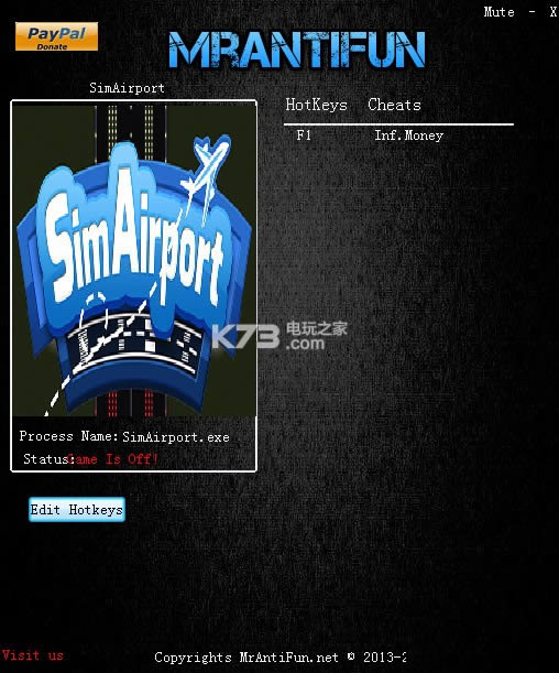 模拟机场全版本修改器下载-SimAirport修改器